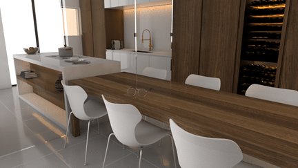 Kitchen Dining area Villa Açoteias (Copy)
